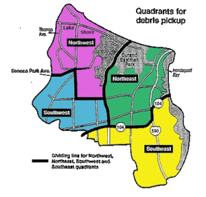 Street Quadrants Map