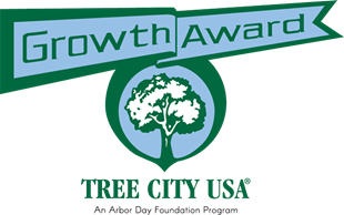 Growth Award from Tree City USA graphic (PNG)